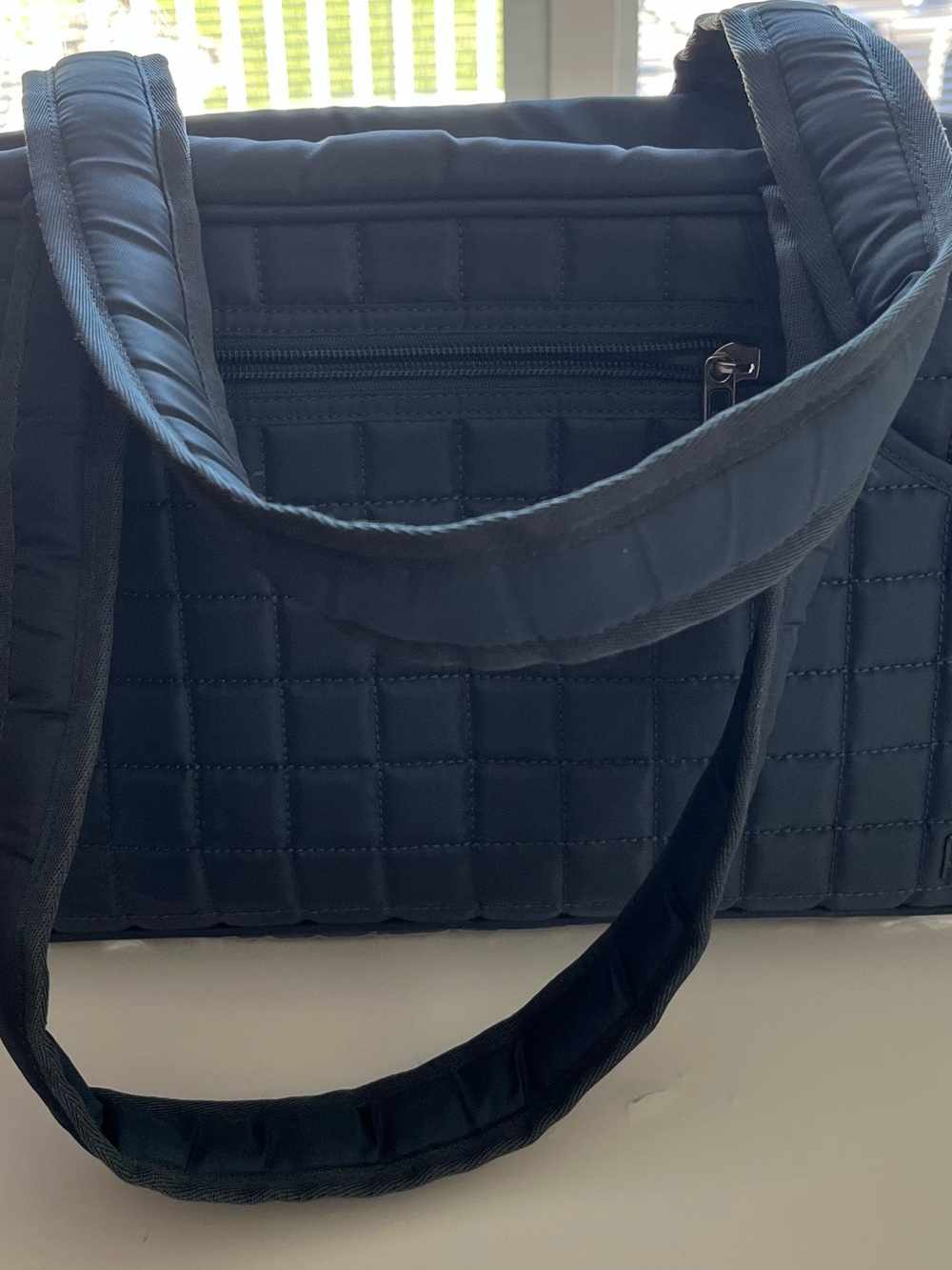 Lug Quilted Charcoal Carry on / Shoulder Bag - Stylish Everyday Carry